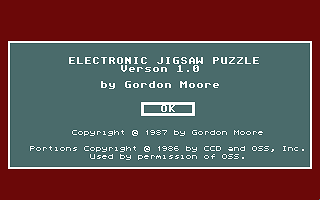 Electronic Jigsaw Puzzle